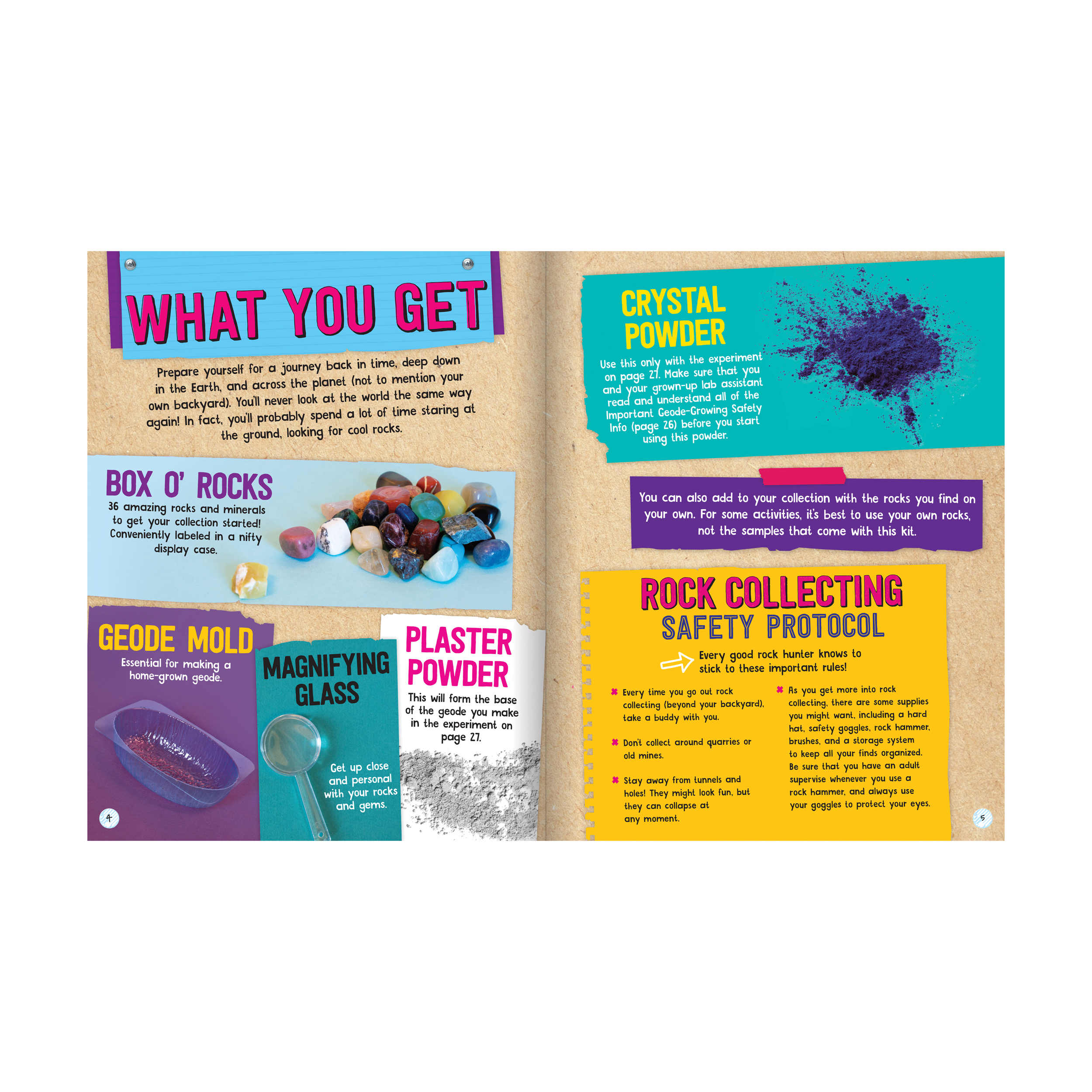 Our Lab Rocks New - Klutz Maker Lab - Rocks, Gems & Geodes - Ages 8+ | 1 player ...