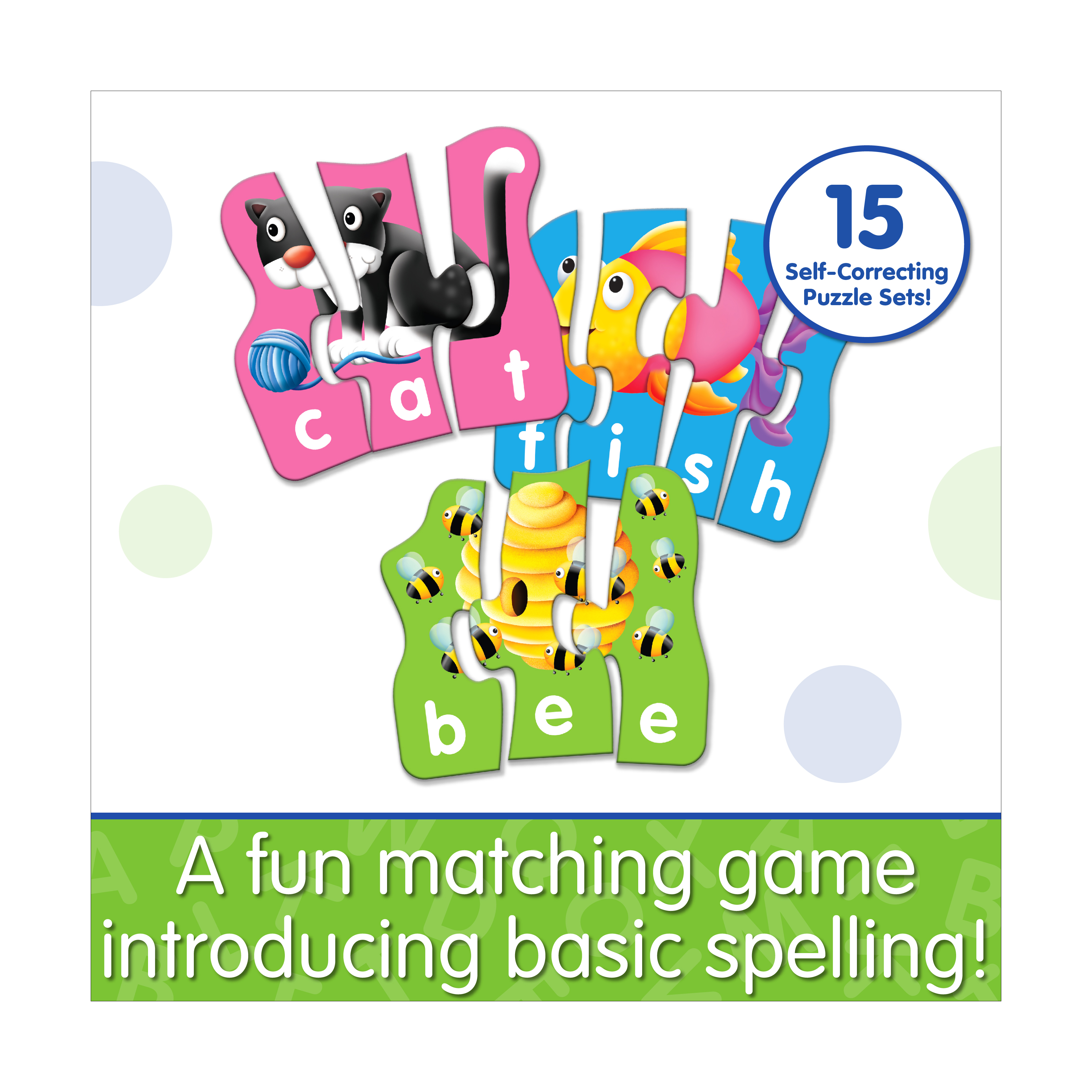 New - The Learning Journey Match It! - Spelling Jr. - Ages 3-6 | 1+ players detailed image 3