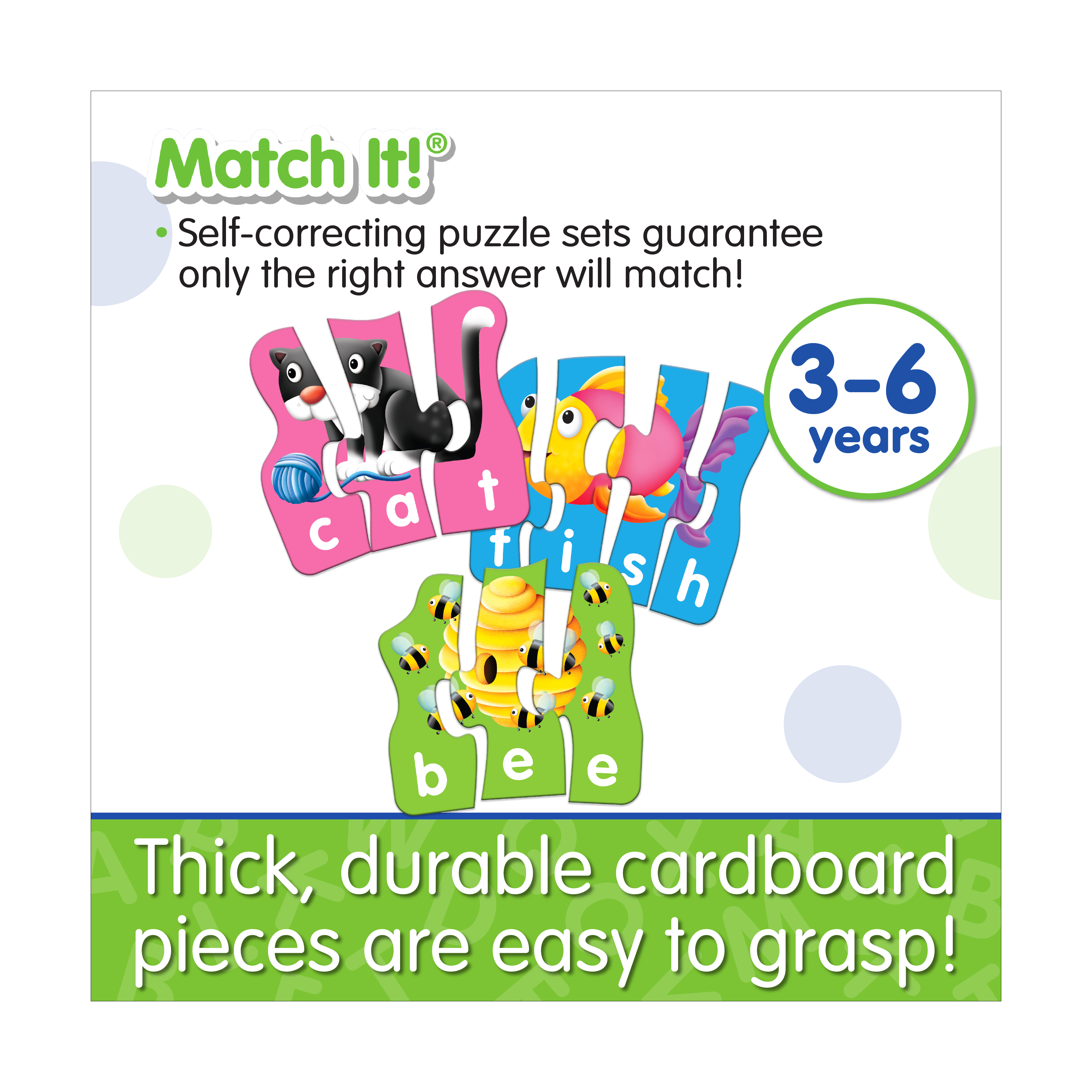 New - The Learning Journey Match It! - Spelling Jr. - Ages 3-6 | 1+ players detailed image 4