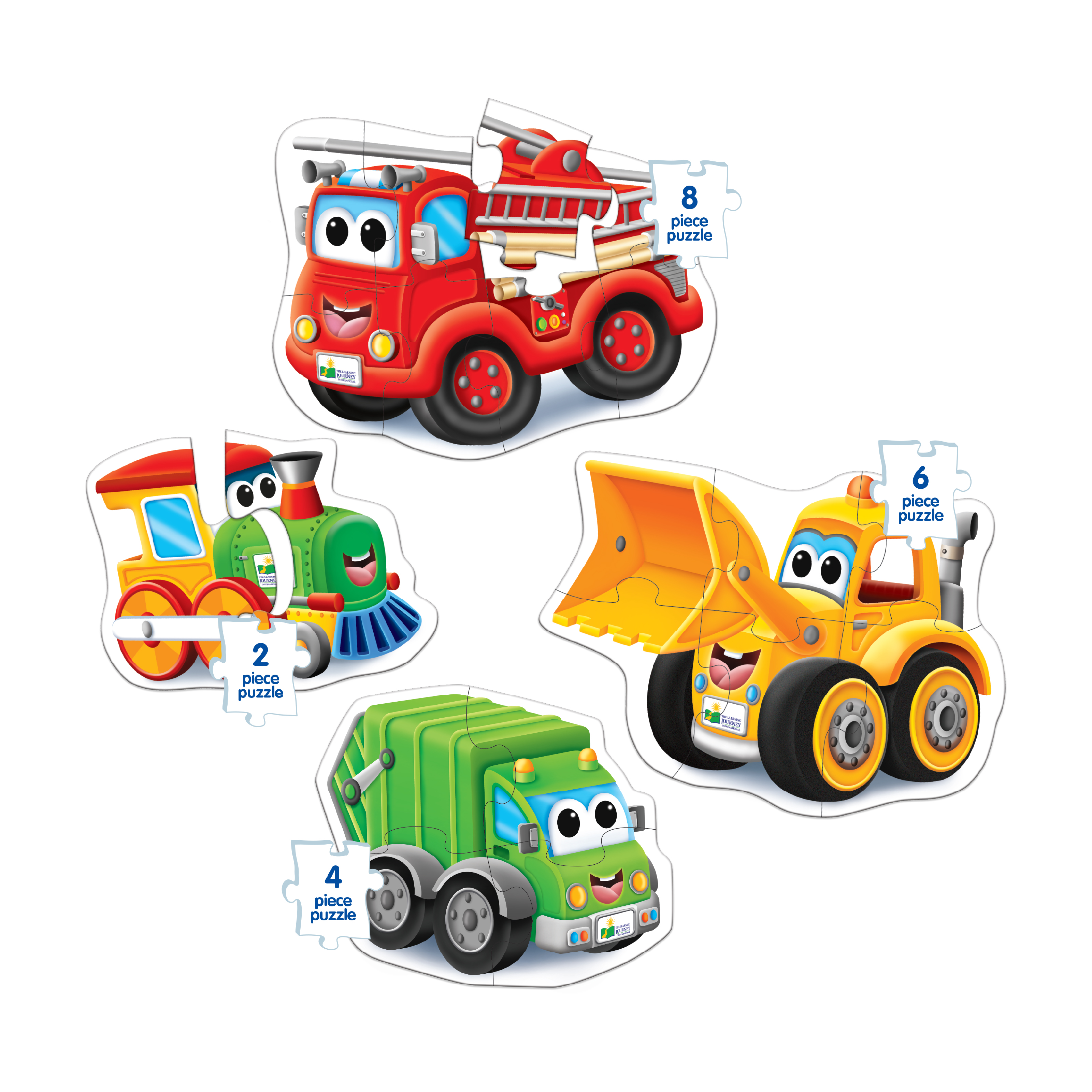New - The Learning Journey My First Puzzles - 4 In A Box - On The Go: 20 Pcs product image view 2