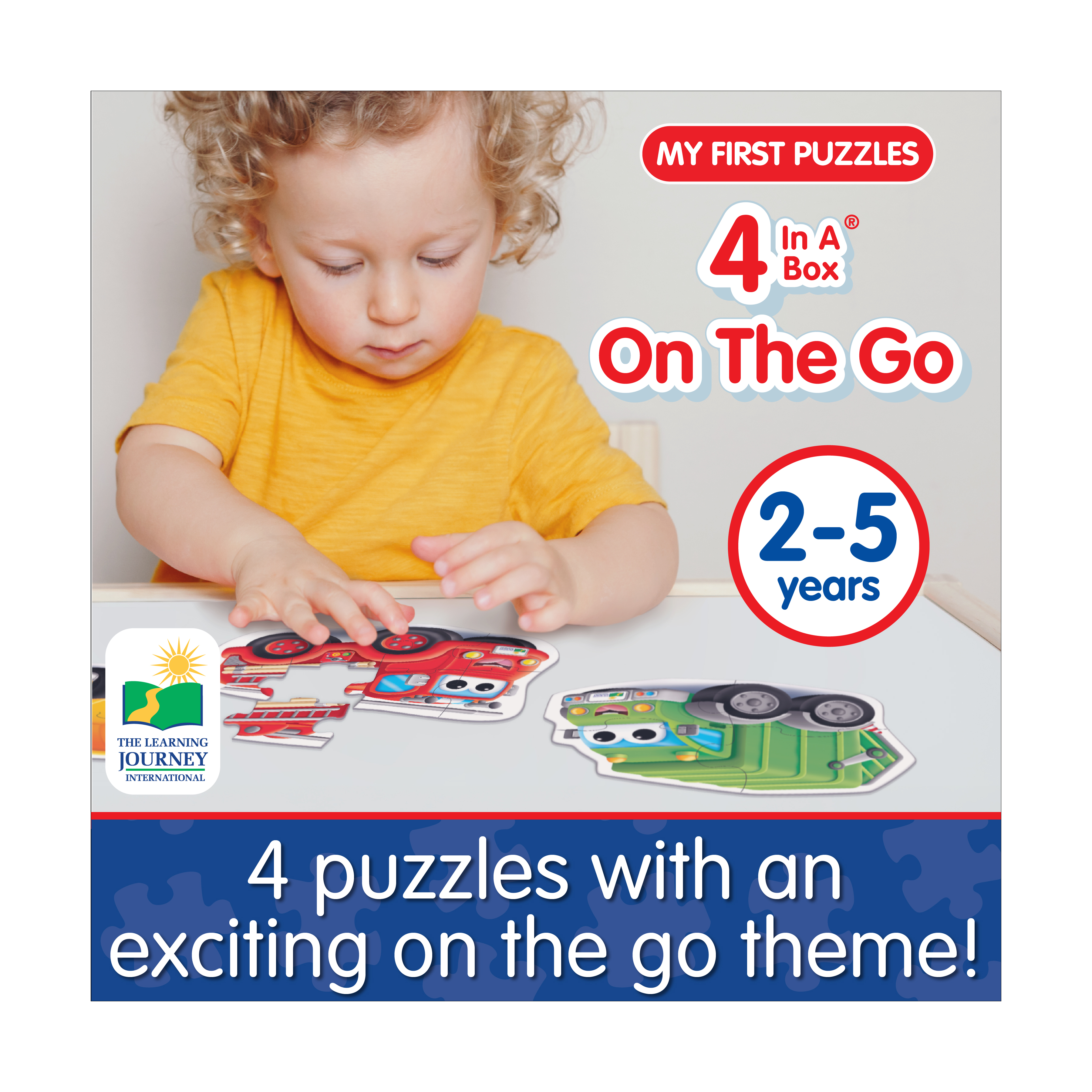 New - The Learning Journey My First Puzzles - 4 In A Box - On The Go: 20 Pcs product image view 5
