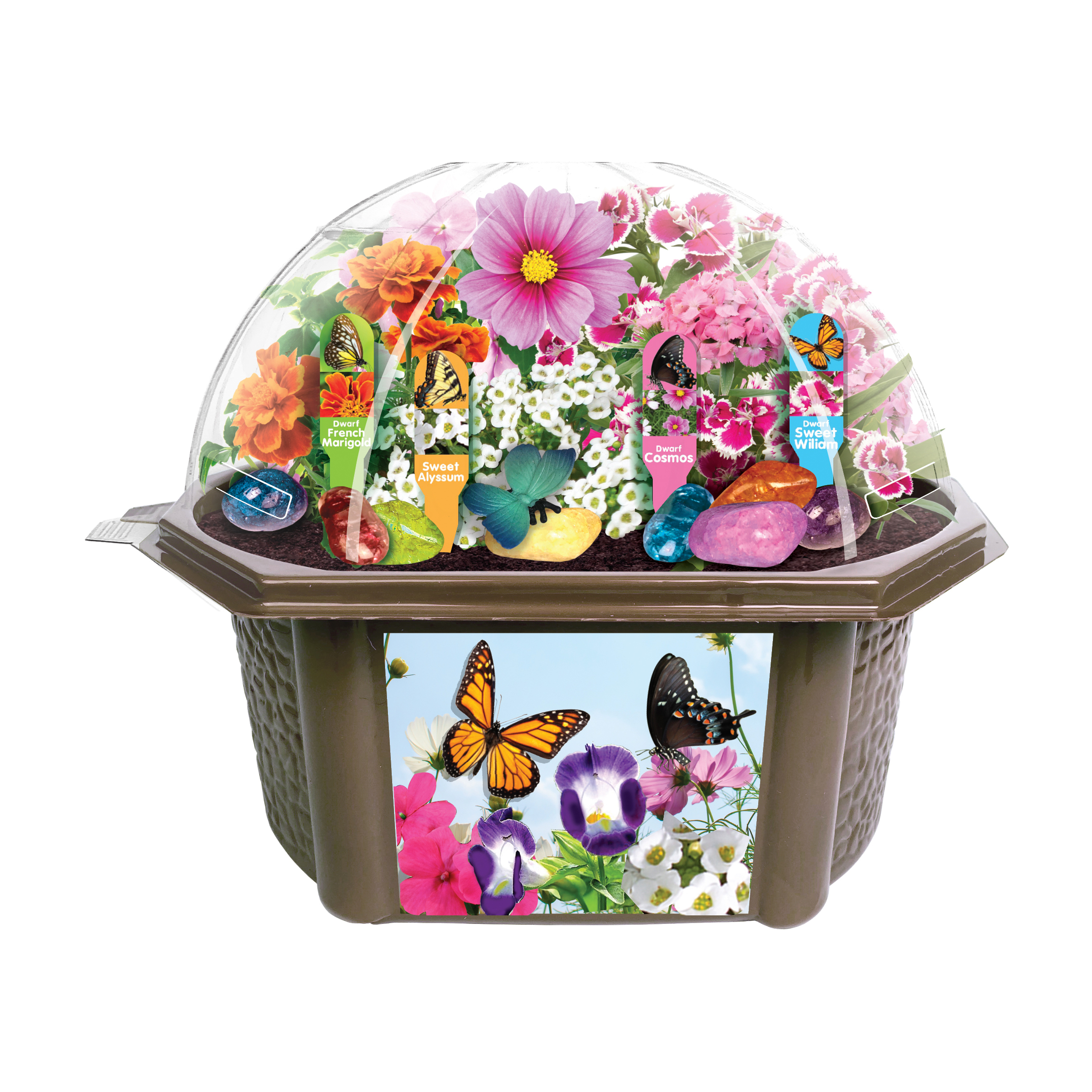 New – Toys By Nature Biosphere Terrarium – Bountiful Butterfly Garden – Ages 4+